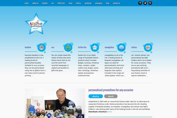 Rounder theme site design template sample