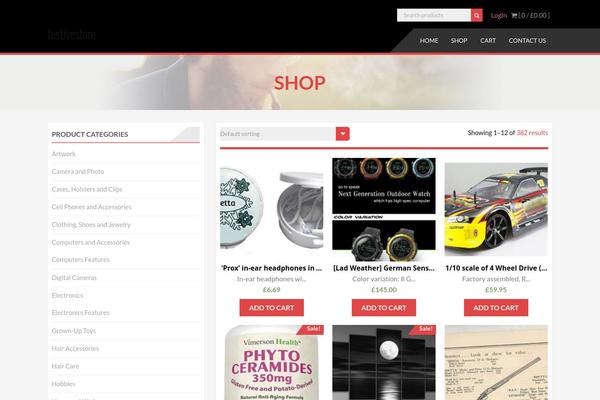 AccessPress Store theme site design template sample