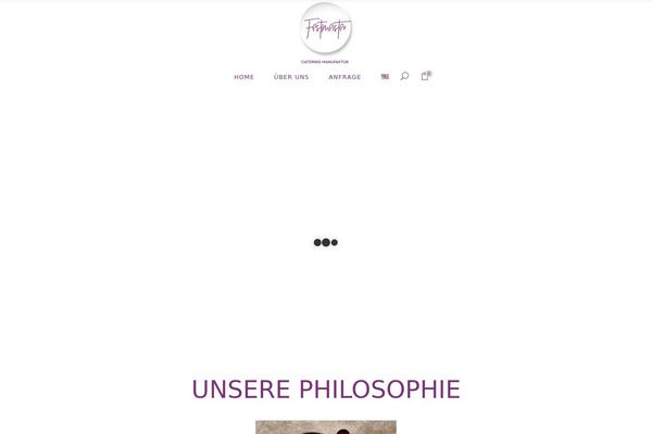Savory theme site design template sample