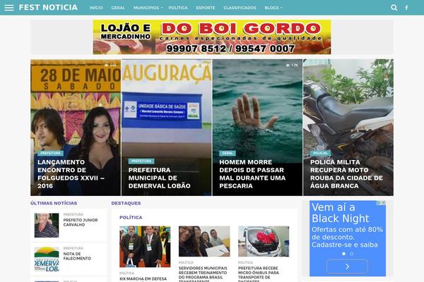 fest2 theme websites examples