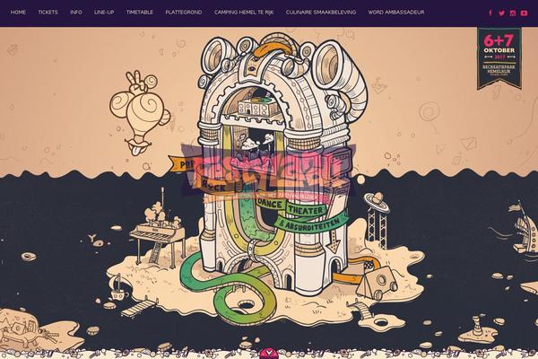 festyland.nl site used Par-template