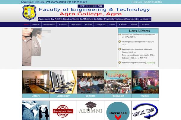 Outreach Pro theme site design template sample