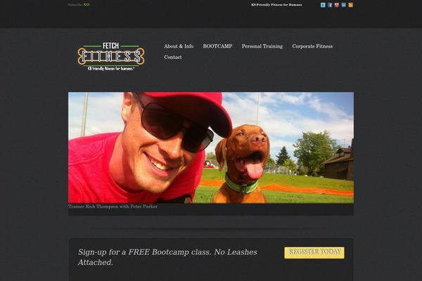 Reaction theme site design template sample