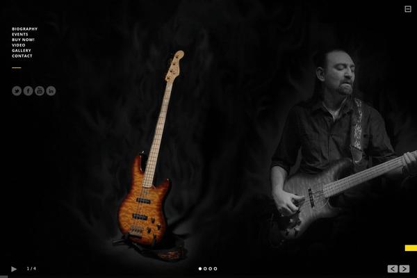 Photogra theme site design template sample