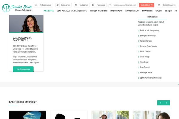 Psychiatrist theme site design template sample