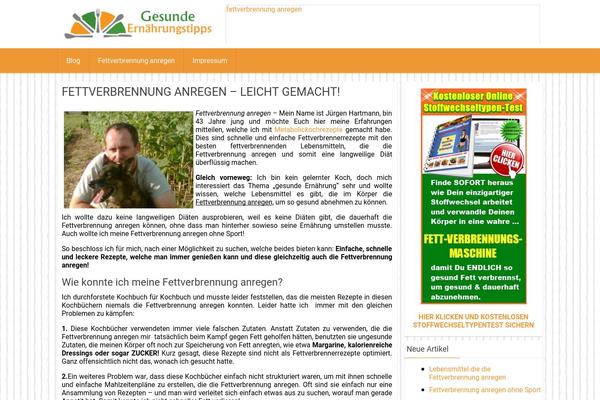 fettverbrennung-anregen.com site used RedWaves Lite