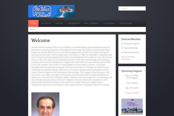 Avenue theme site design template sample