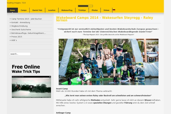 Proxima theme site design template sample