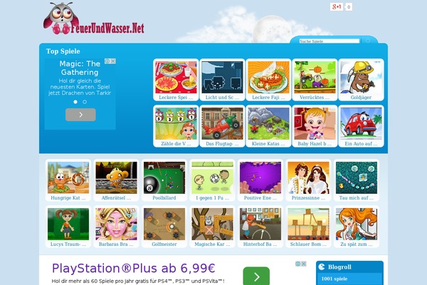 Flash Gamer theme site design template sample