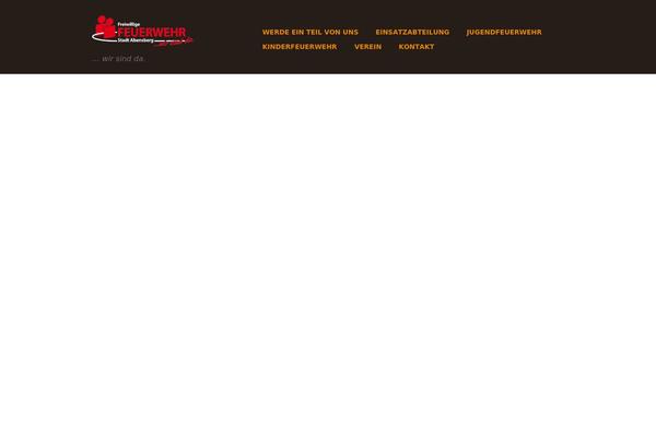 Fire-department theme site design template sample