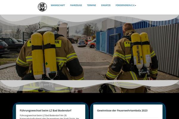 Site using Einsatzverwaltung plugin