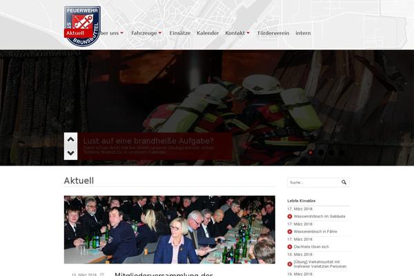 Whitelight theme site design template sample
