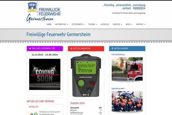 Site using Wetter.info Wetter Gadget plugin