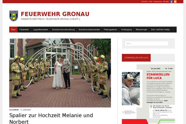 MH Newsdesk lite theme site design template sample