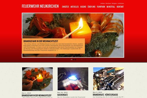 Tisa theme site design template sample