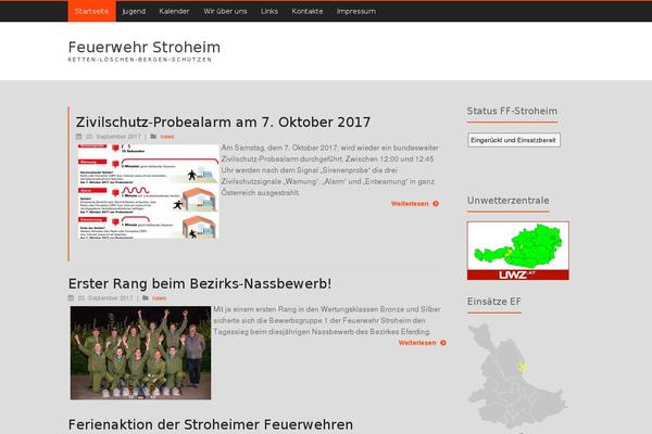 Carrot Lite theme site design template sample