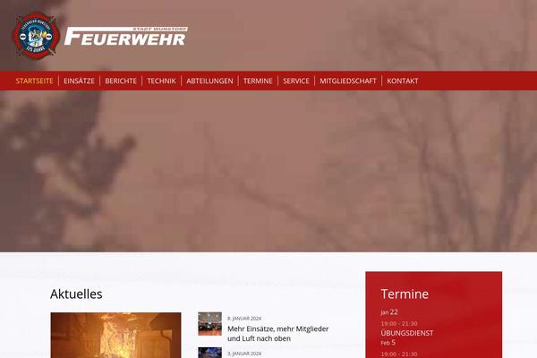 Site using Einsatzverwaltung plugin