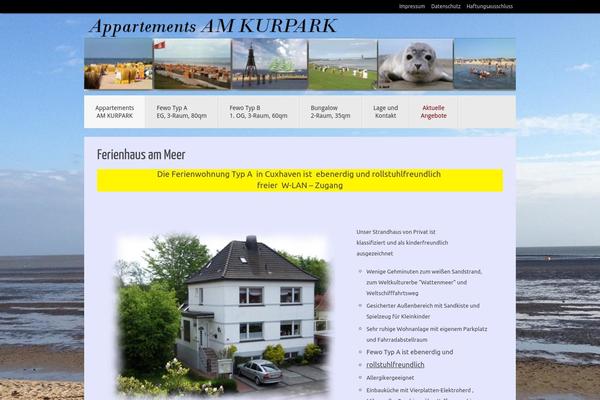 Tempera theme site design template sample