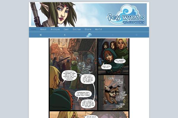 Inkblot theme site design template sample