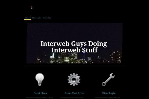 Pilot Fish theme site design template sample