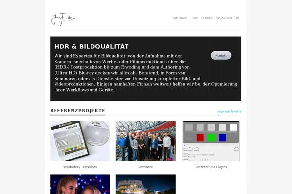 Vimes theme site design template sample