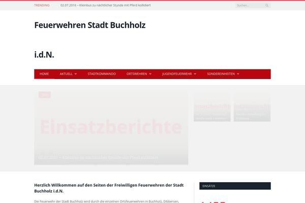 SmartMag theme site design template sample
