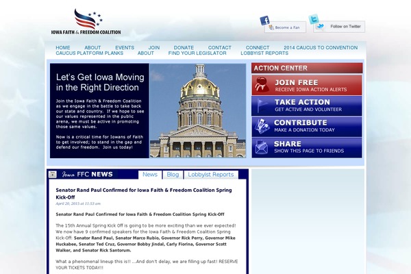 Ffc theme site design template sample