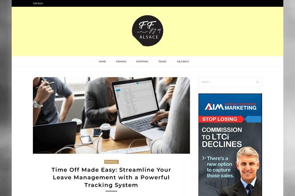 Kokoro theme site design template sample