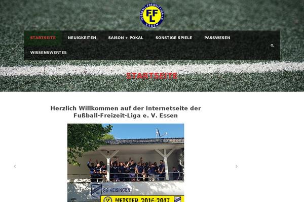 Realsoccer-v1-01 theme site design template sample