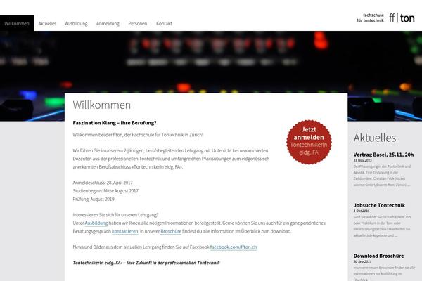 Site using Social Media Widget plugin