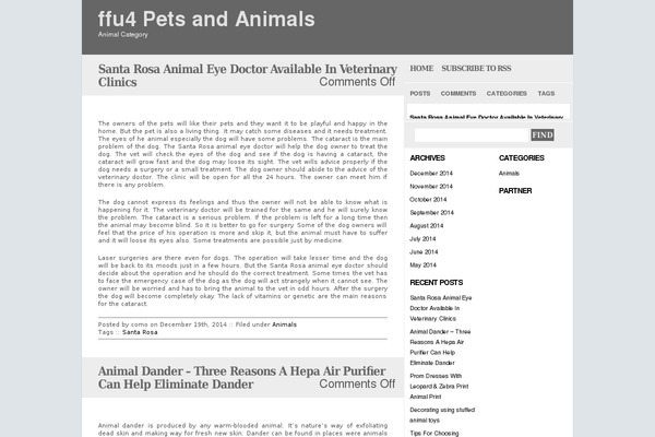 greyville theme site design template sample