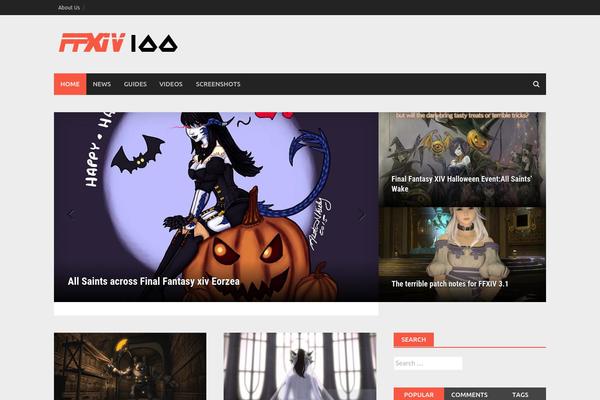 Awaken theme site design template sample