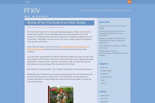 Shaan theme site design template sample
