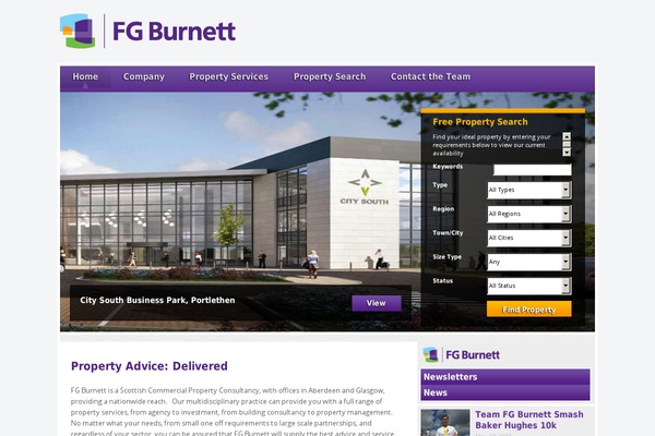 fgburnett.co.uk site used Burnett