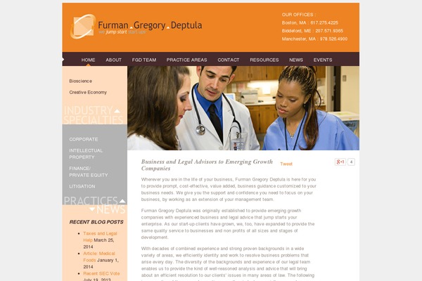 FGD theme websites examples