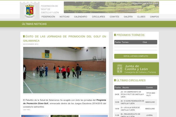 fgolfcyl.org site used Federacion