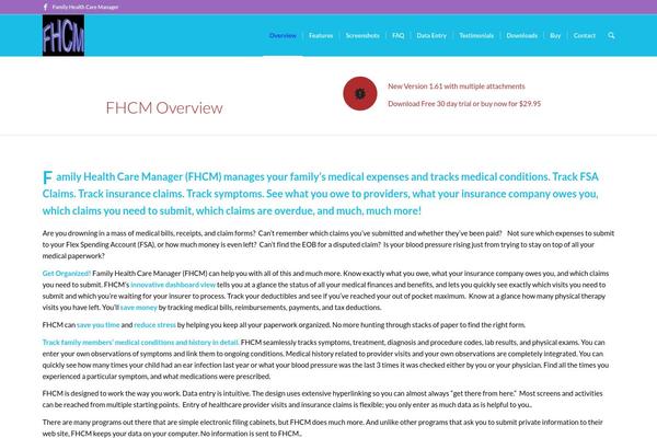 Enfold theme site design template sample