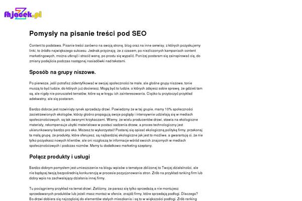 fhjacek.pl site used Estar