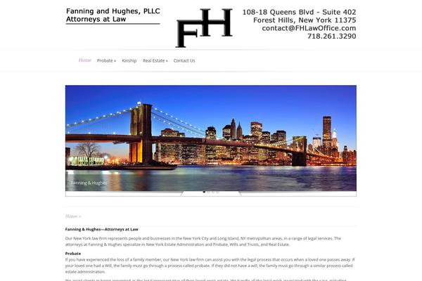 Evolution theme site design template sample