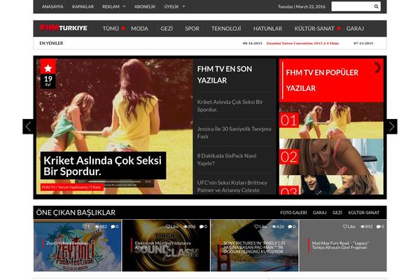 Extranews theme site design template sample