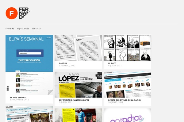 Gridly theme site design template sample