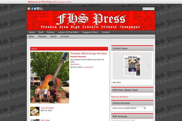 Sno Flex theme site design template sample