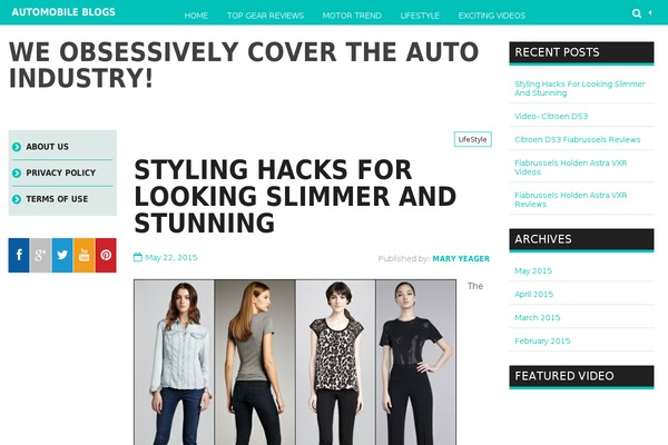 MaxFlat Core theme site design template sample