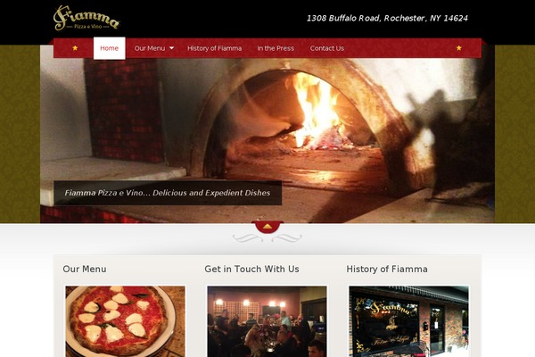 The Restaurant theme site design template sample