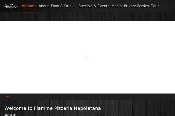 fiammepizza.com site used Bootstrap-wp