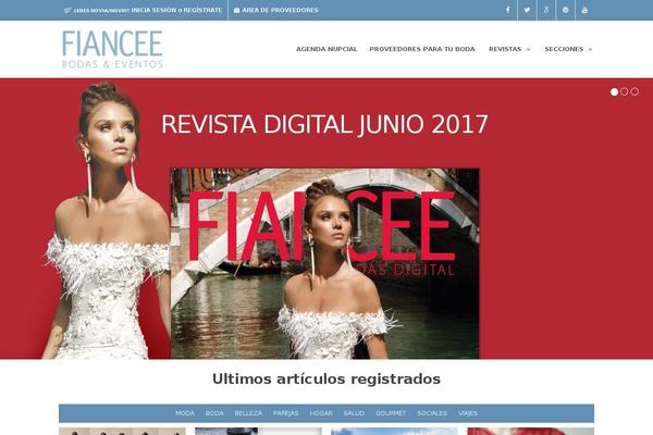 Organic Magazine theme site design template sample