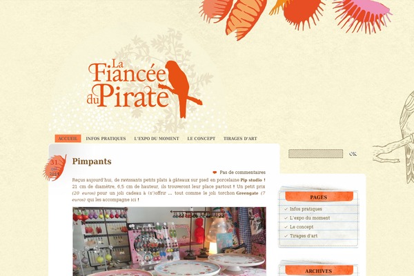 fianceedupirate.fr site used Leblogdelafiancee