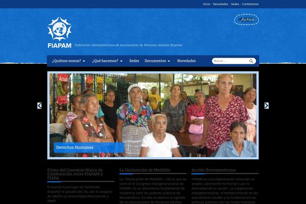 Relief theme site design template sample