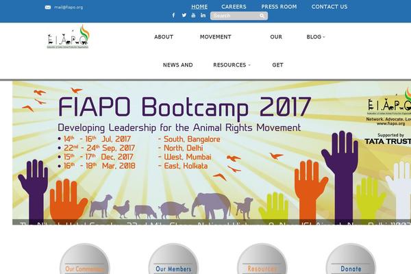 Charitywp theme site design template sample