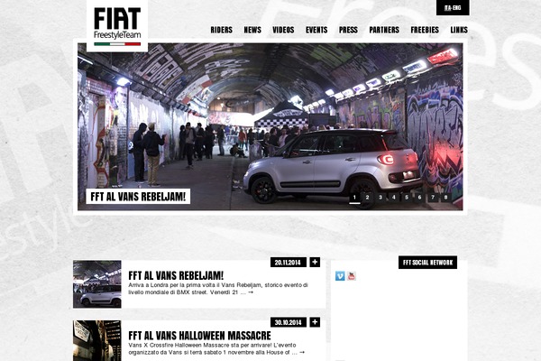 Freestyle theme site design template sample